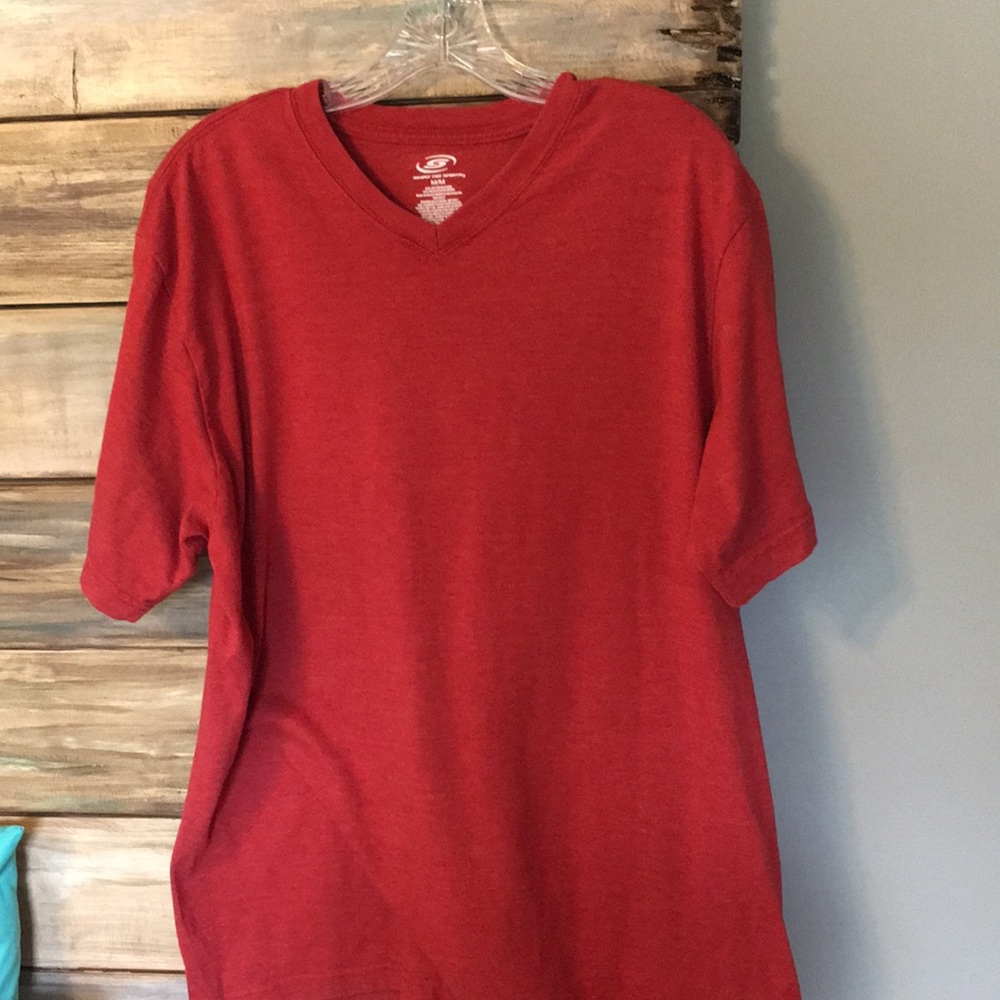 Men’s red T-shirt